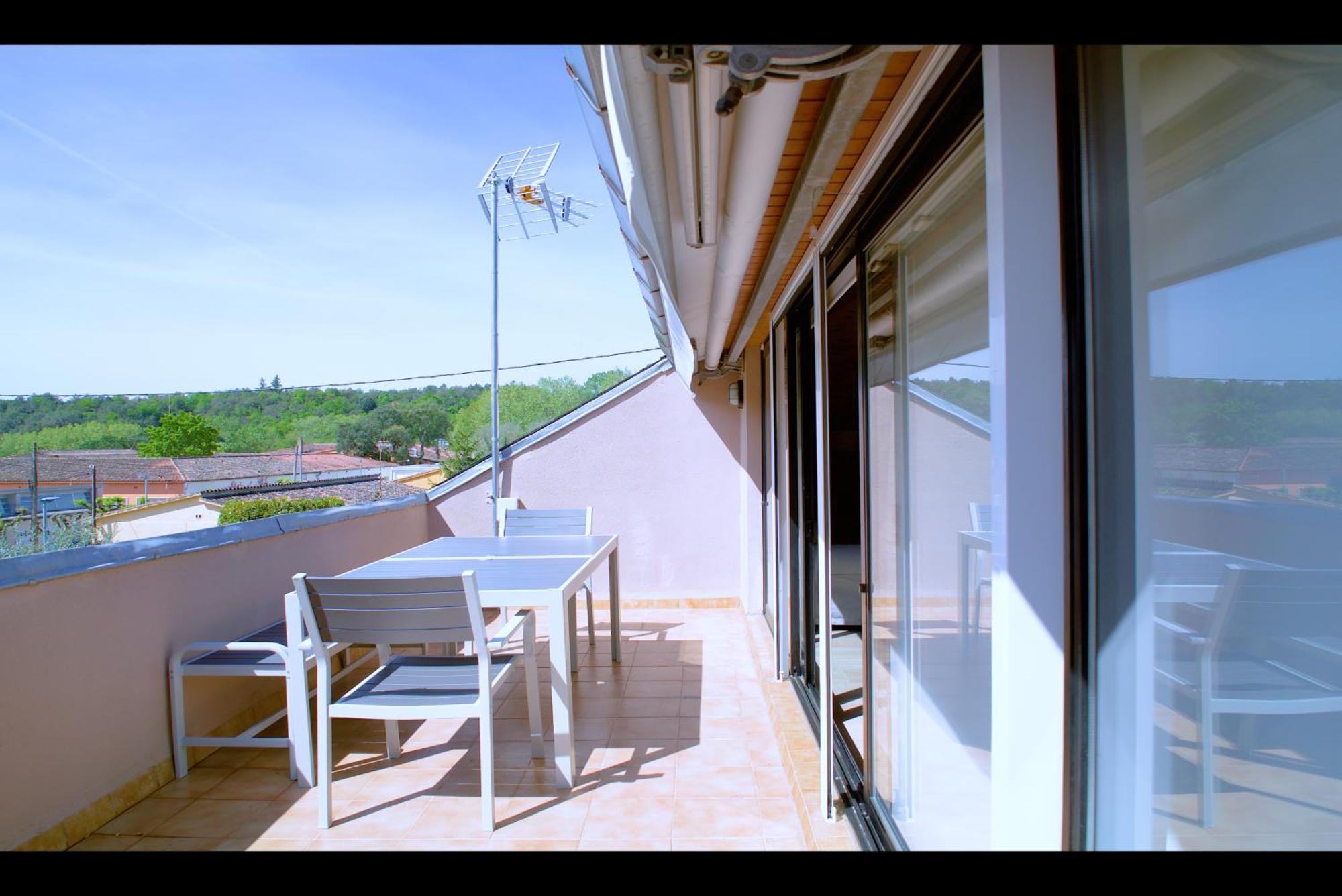 Casa De Vacaciones Con Padel En Montseny By Can Forcadell Gerona Exterior foto