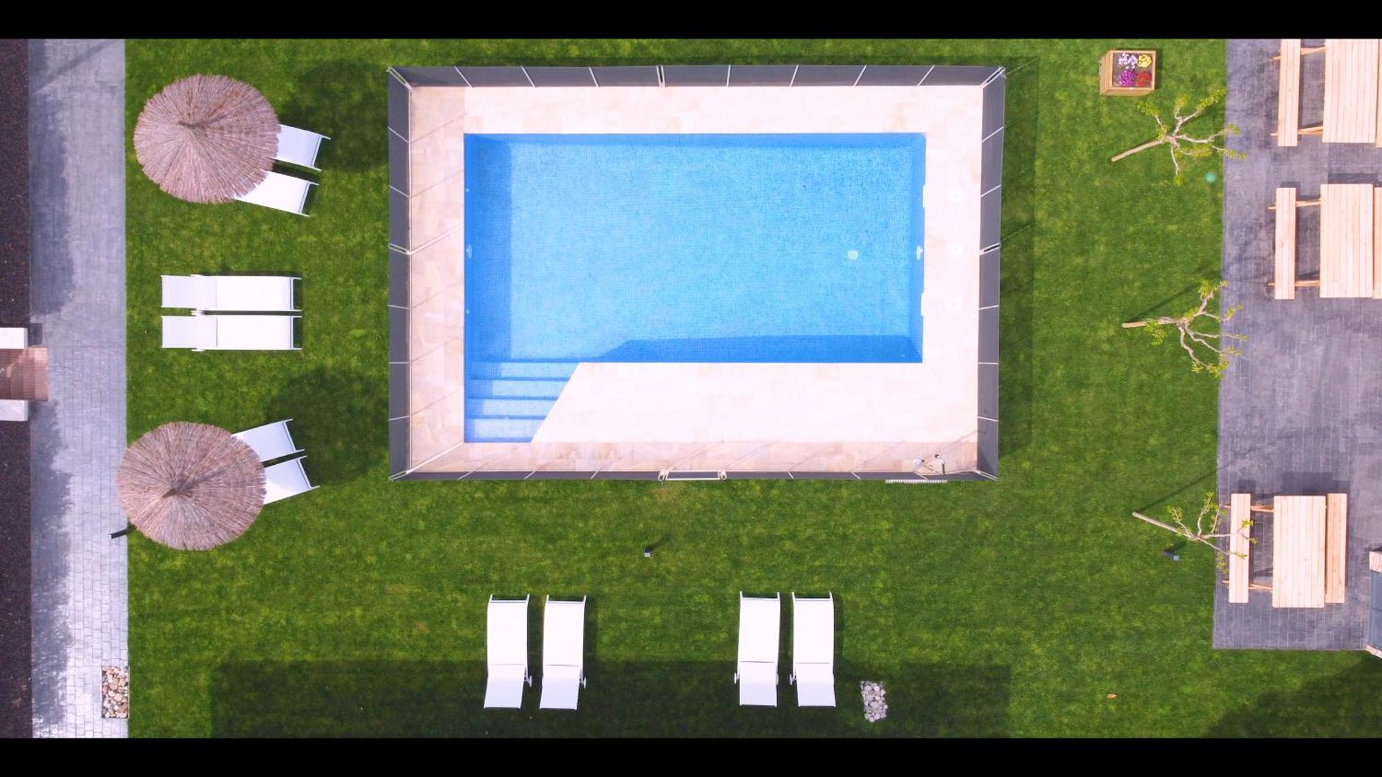 Casa De Vacaciones Con Padel En Montseny By Can Forcadell Gerona Exterior foto